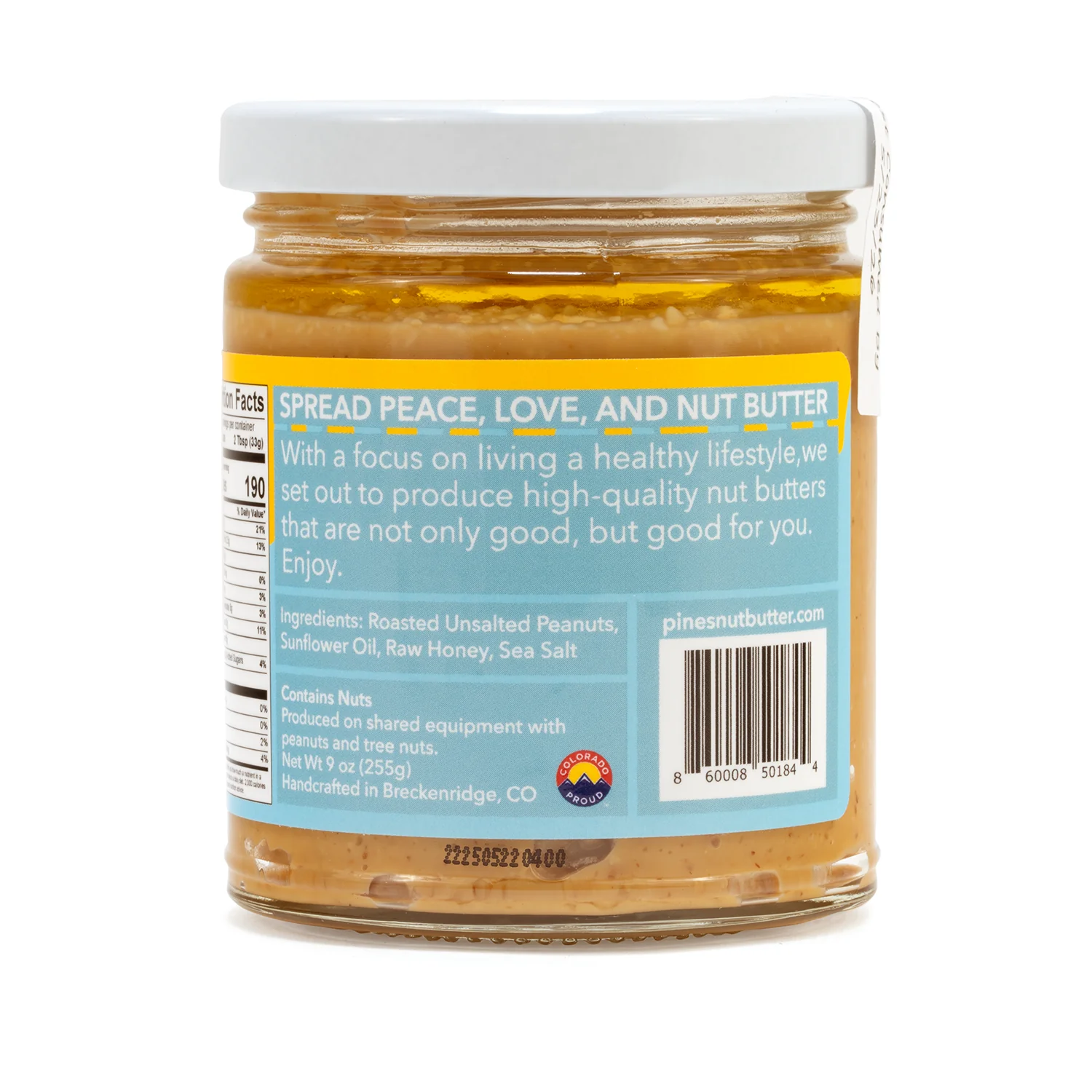 Pines Nut Butter - Honey Peanut Butter - Image 3